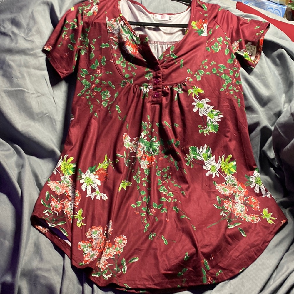 Silky feeling dress shirt